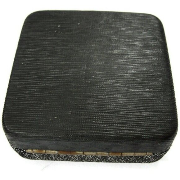 Cufflinks Styled by Fifth Avenue Silver Tone Triangle Wedding Tux Vintage - Picture 5 of 11